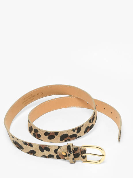 Riem Milano Beige velvet leopardo VL25067 ander zicht 2